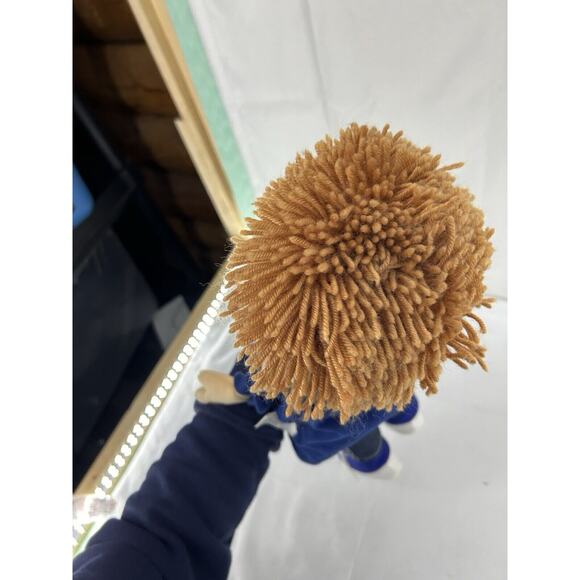 SUNNY & CO "COOL" FULL BODY BOY VENTRILOQUIST PUPPET YARN HAIR - Picture 12 of 13